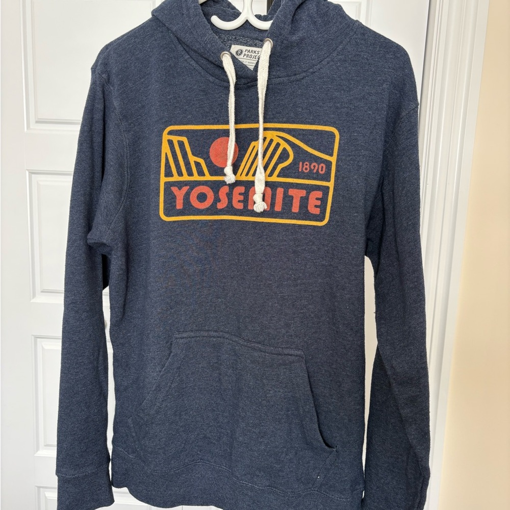 Parks Project Yosemite Graphic Hoodie in Navy